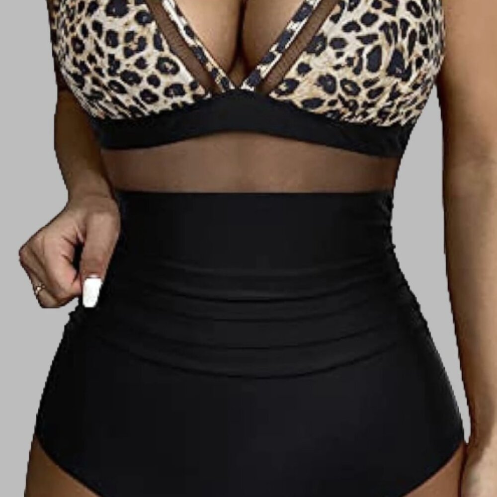 Bodycon High waist swim suit